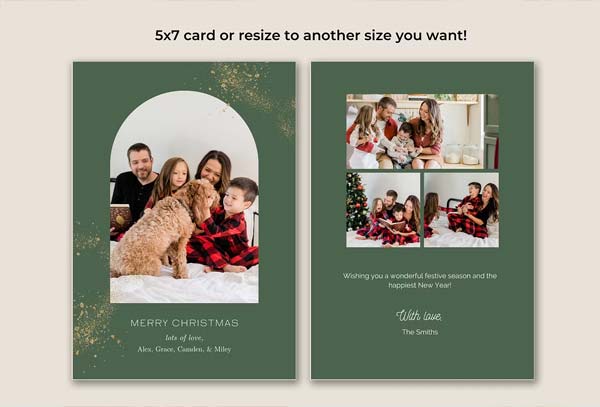 Christmas Card Template