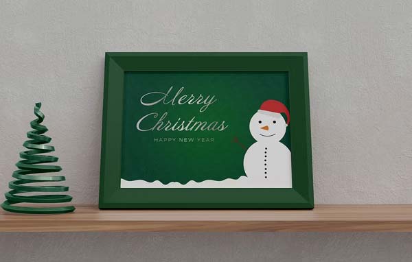 Christmas Editable Mockup