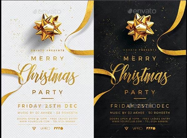 Christmas Flyer Design PSD Template