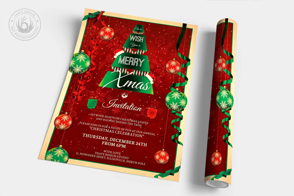 Christmas Invitation Template