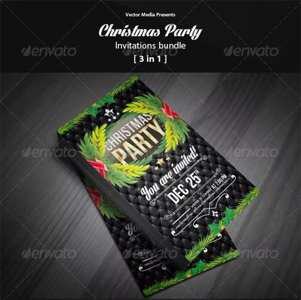 Christmas Party - Invitations Bundle