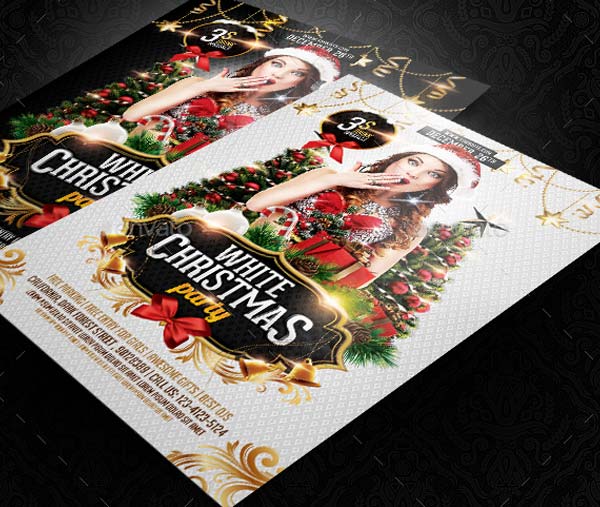 Christmas Party Flyer Templates
