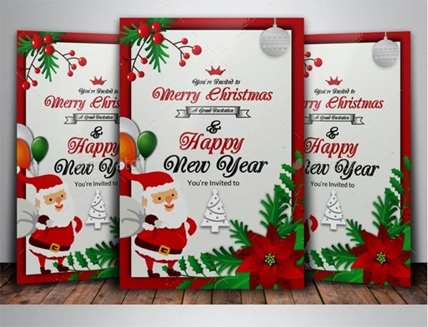 Christmas Party Invitation Bundle