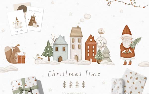 Christmas Santa Lights Set