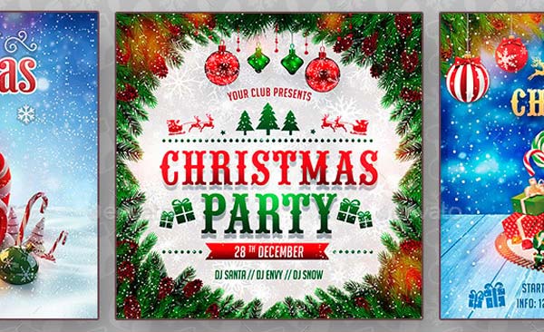 Christmas Social Media Banner Templates
