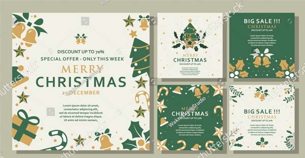 Christmas Social Media Templates Download