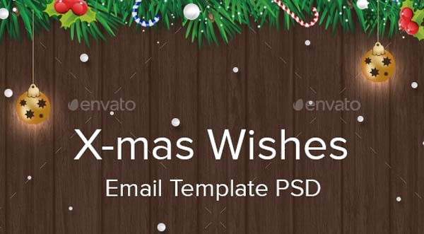 Christmas Wishes Email Templates