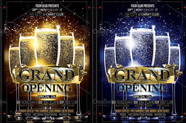 Christmas and Anniversary Flyers Bundle