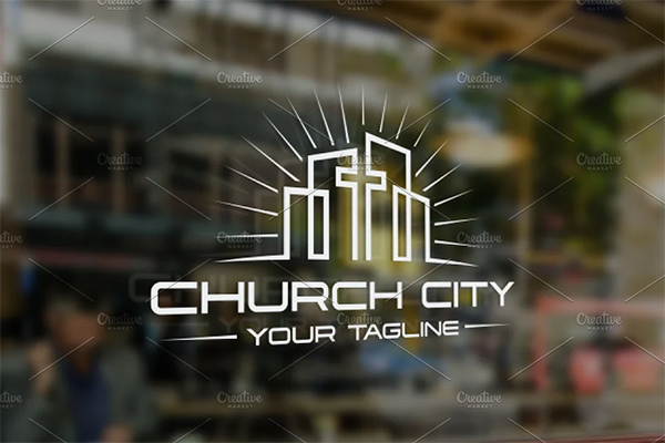 Church City Logo Template