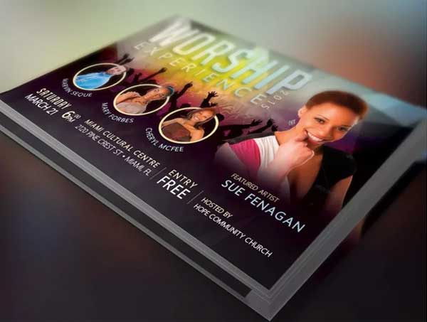 Church Concert Photoshop Flyer Template