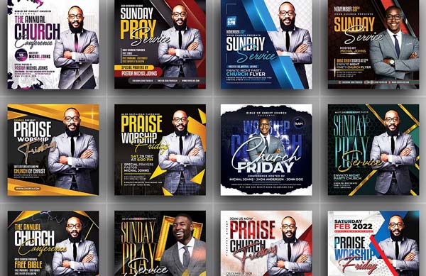 Church Flyers Bundle Templates