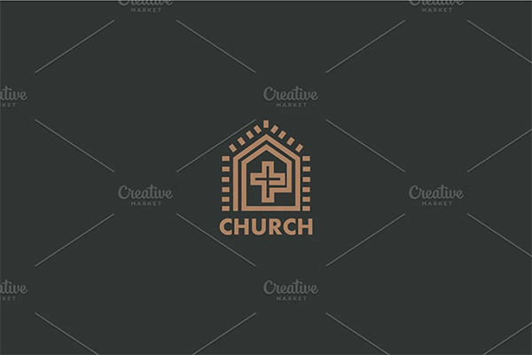 Church Logo Design PSD