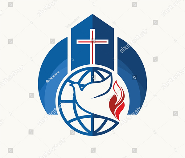 Church Vector Logo Template