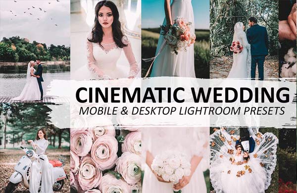 Cinematic Wedding Lightroom Presets Template
