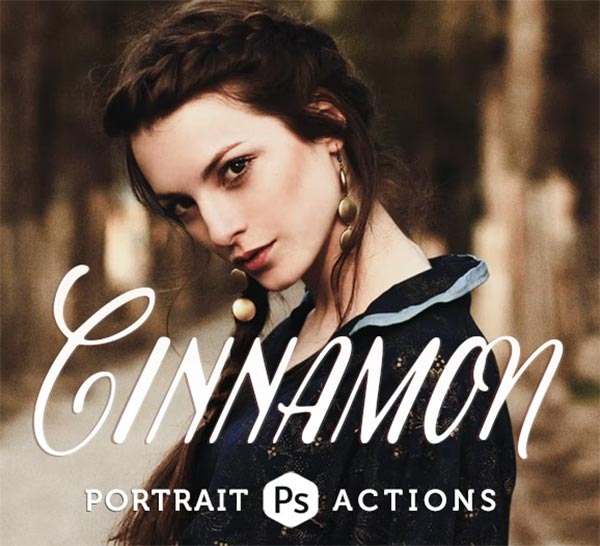Cinnamon Fantasy Portrait Actions