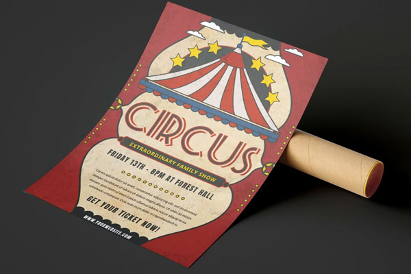 Circus Poster Design Template