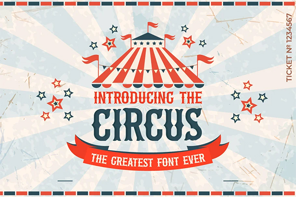Circus Talent Show Brochure Templates