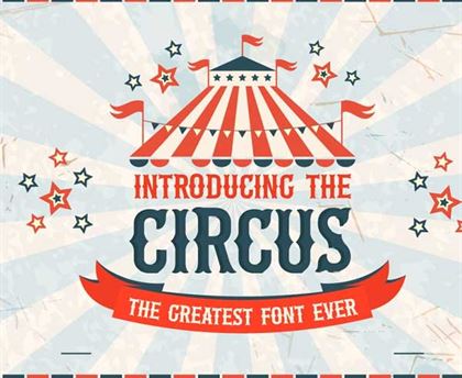 Circus Talentshow Brochure Templates