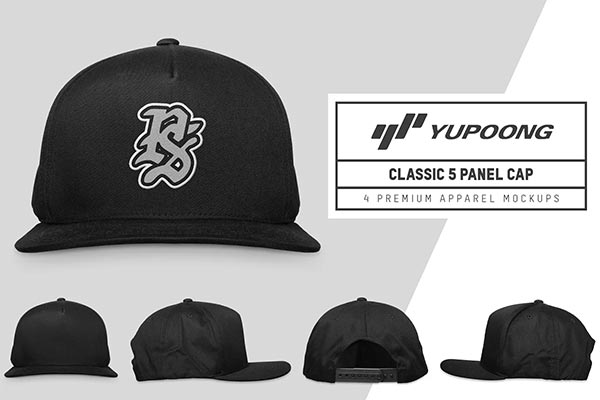 Classic Fitted Hat Cap Mockup