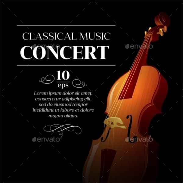 Classical Music Concert Poster Template