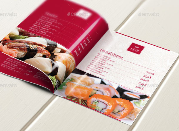 Classy Food Brochure Template