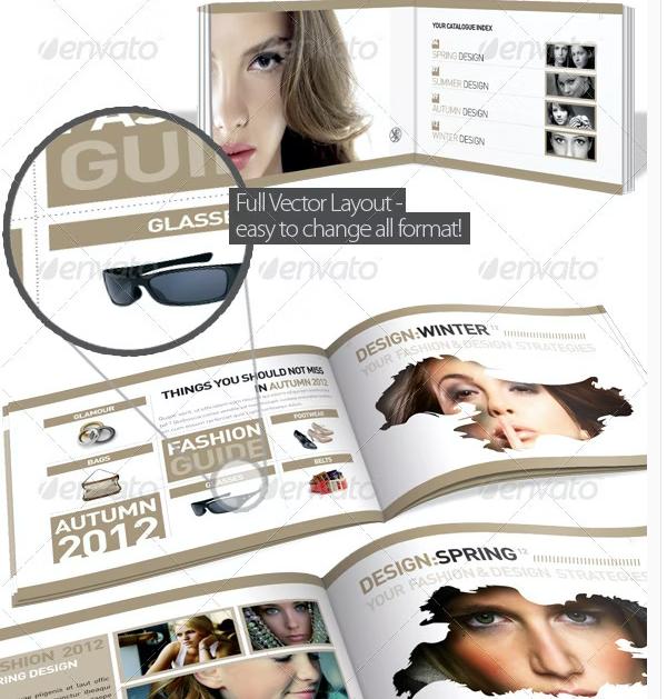 Clean Fashion & Product Magazine Catalog
