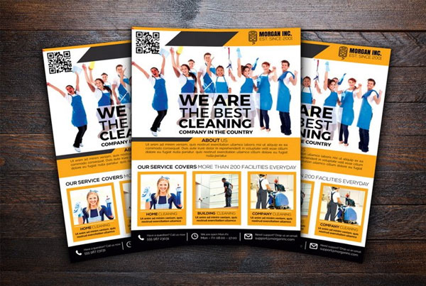 Cleaning Service Company Flyer