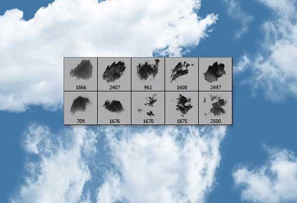 Cloud Photoshop Brushes And Graphics