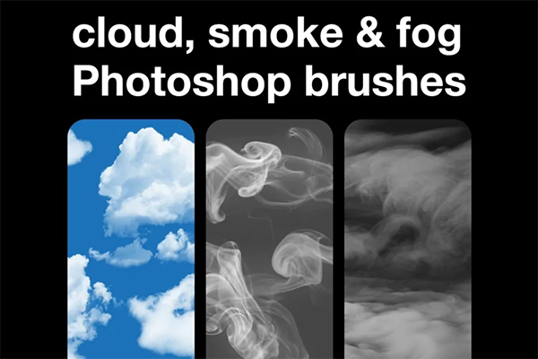Cloud, Smoke And Fog Brushes For Adobe Photoshop