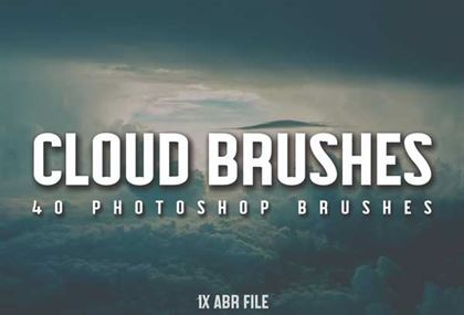 Cloud Brushes for Photoshop