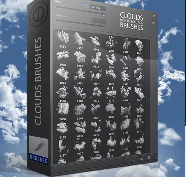 Clouds Brushes For Photoshop