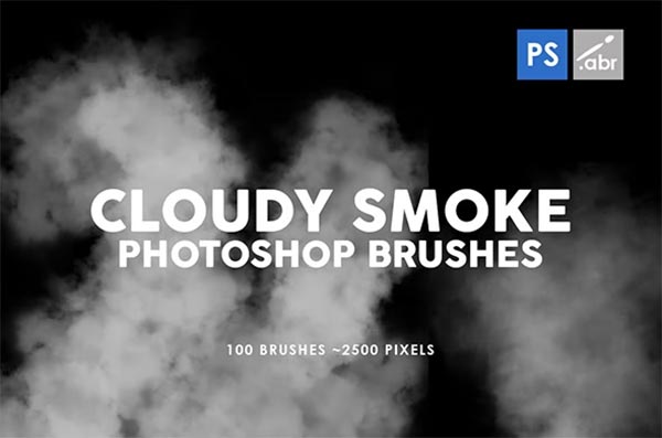 Cloudy Smoke Photoshop Stamp Brushes