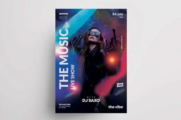 Club Concert Party Flyer Template