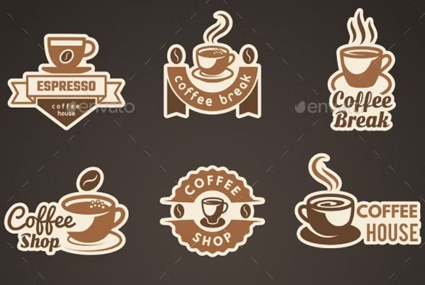 Coffee Logo Printable Template