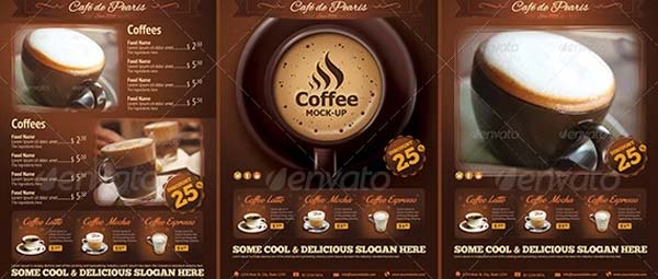 Coffee Menu Flyer Design