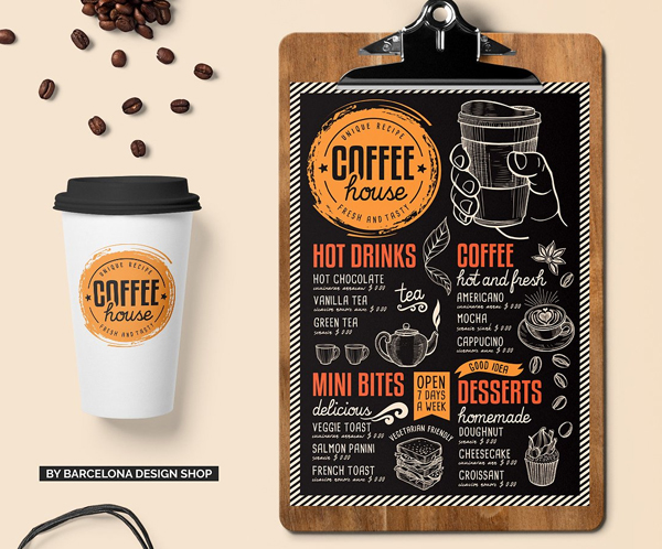 Coffee Menu Template