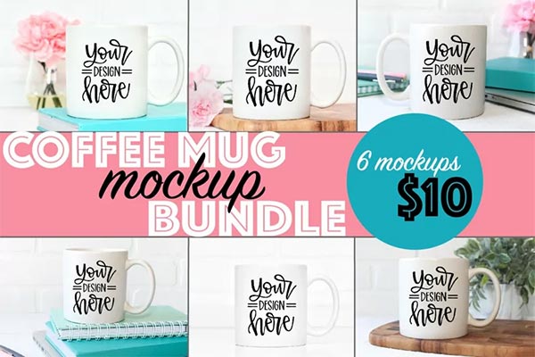 Coffee Mug Mockup Bundle