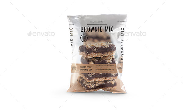 Coffee Pouch Mockup