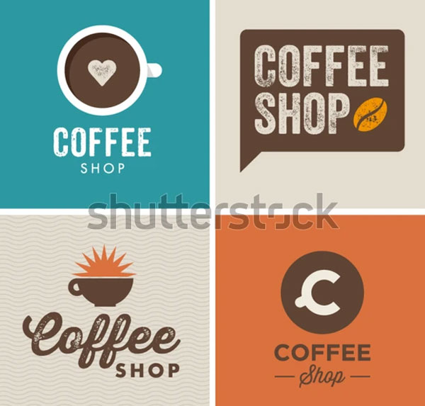 Coffee Shop Illustration Logo Design