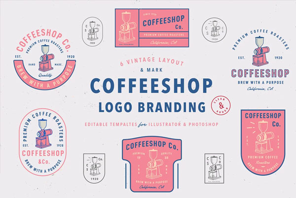 Coffee Shop Logo Templates