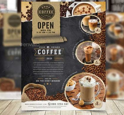 Coffee flyer