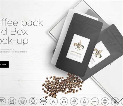 Coffee and Tea Pack Design Templates