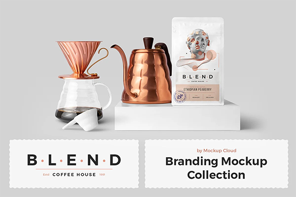 Coffeehouse / Stationery Branding Mockup