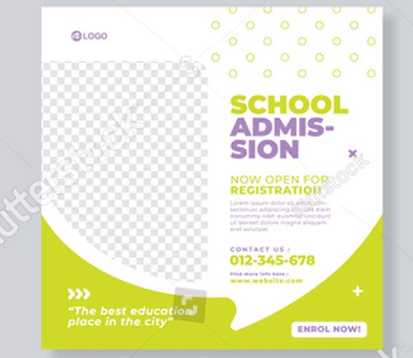 College Brochure Content Editable Template