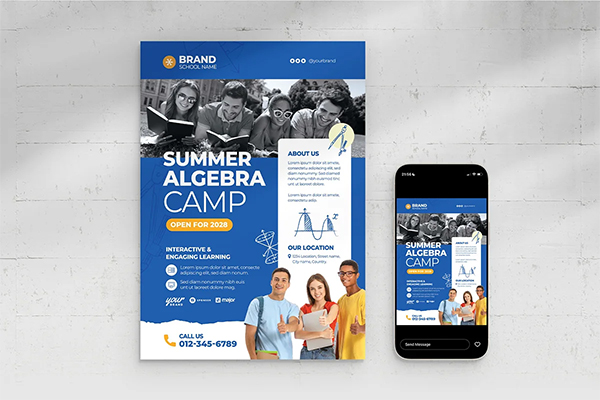 College Education Flyer Template