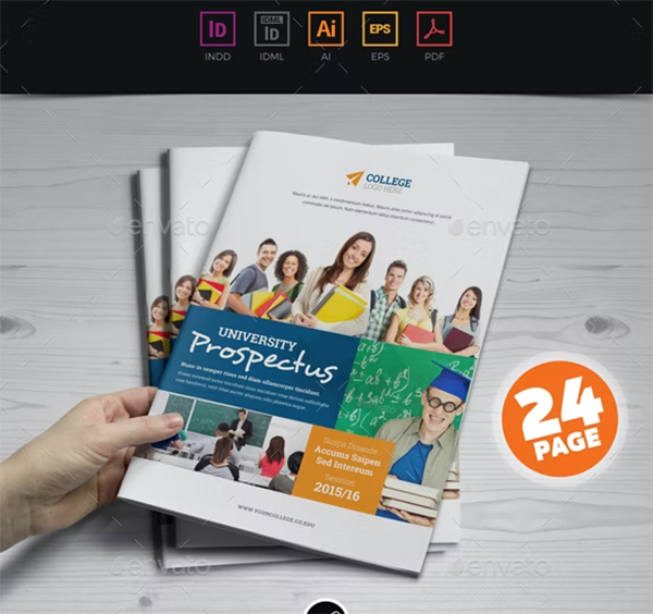 College University Prospectus Brochure
