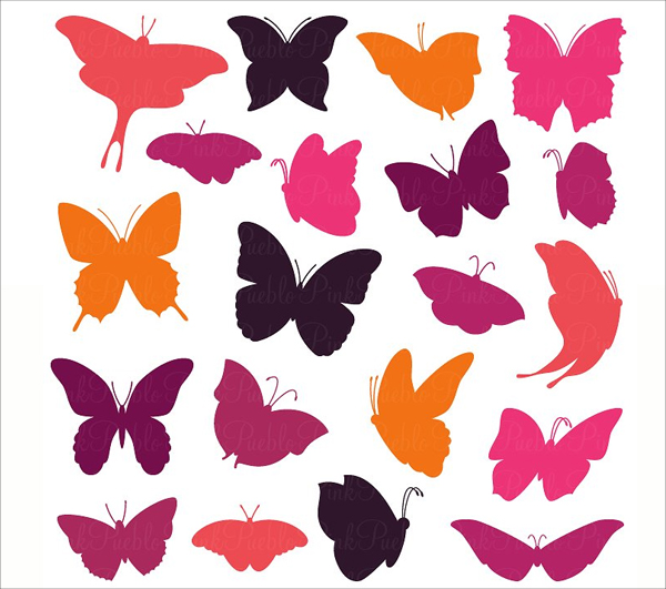 Colorful Butterfly Photoshop Brushes