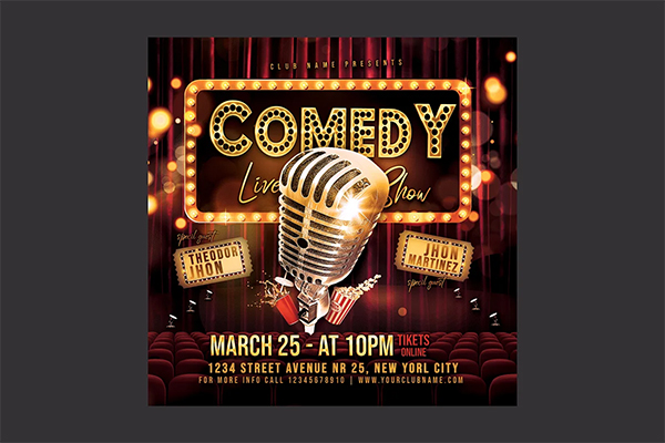Comedy Show Flyer