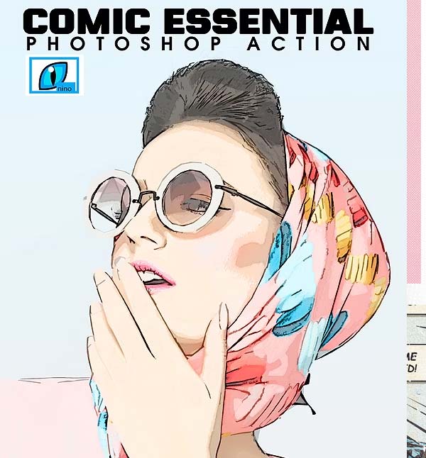 Comic Essential Photoshop Action