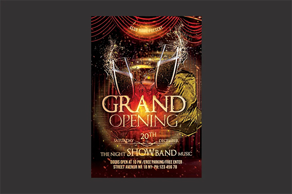 Compatible Grand Opening Flyer